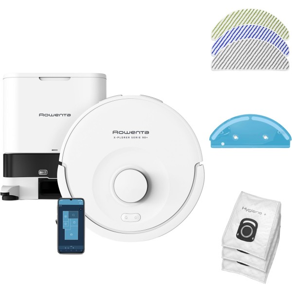 Aspirateurs Robotiques Rowenta RR8797WH vooraanzicht