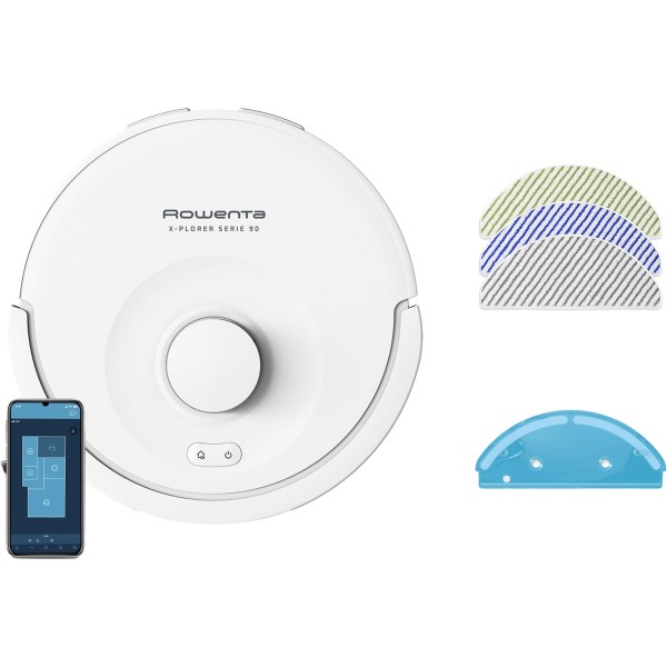 Aspirateurs Robotiques Rowenta RR8777WH vooraanzicht