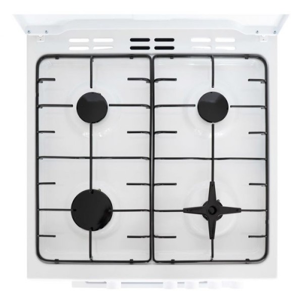 Cuisinière avec taque de cuisson au gaz Beko FBG62010DW detail 2