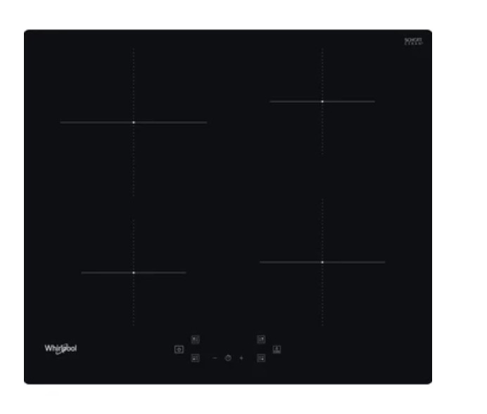 Taque de cuisson induction Whirlpool WSQ4860NE vooraanzicht