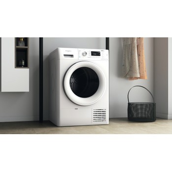 Séchoir Whirlpool FFTM118X3BE/ Witte Deur detail 2