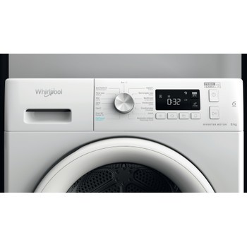 Séchoir Whirlpool FFTM118X3BE/ Witte Deur detail 3