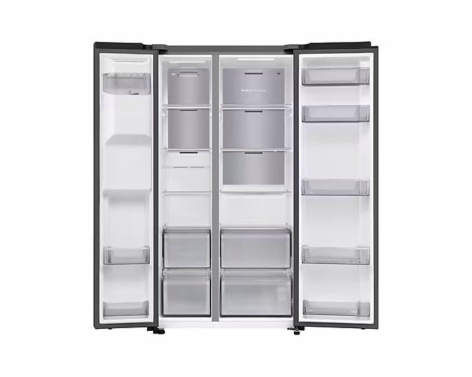 Side/Side + 3 en 4 deurs Samsung RS70F64KDF/ZWART detail 1