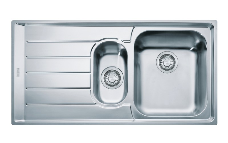 Evier 1 1/2 bassin Franke NEX651L1/° vooraanzicht
