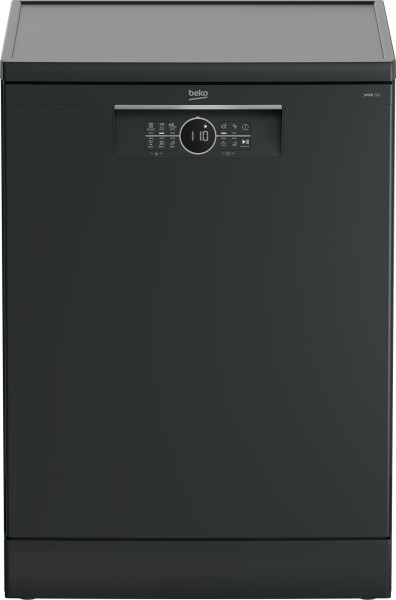 Lave-vaisselle pose libre Beko BDFN26450A/antraciet vooraanzicht
