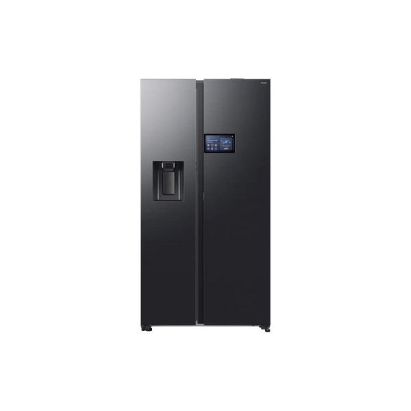 Side/Side + 3 en 4 deurs Samsung RS90F64EDF/zwart/familyhub vooraanzicht