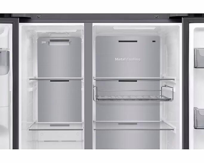 Side/Side + 3 en 4 deurs Samsung RS90F64EDT/inox/family hub detail 2