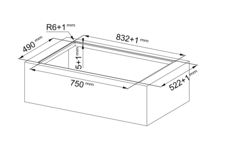 Taque de cuisson avec hotte intégrée Franke FMA8391RHI detail 3