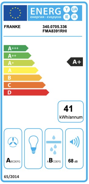 Taque de cuisson avec hotte intégrée Franke FMA8391RHI detail 4