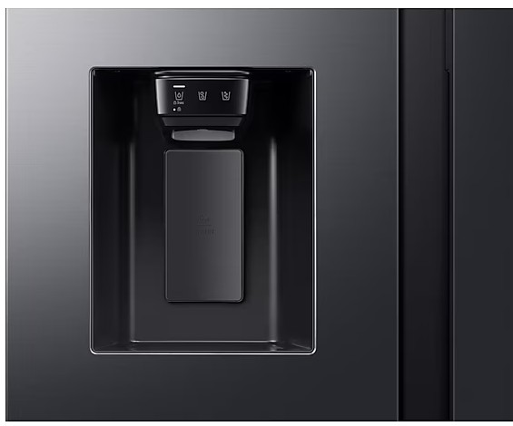 Side/Side + 3 en 4 deurs Samsung RS70F66KCF/zwart/energieklasseC detail 3