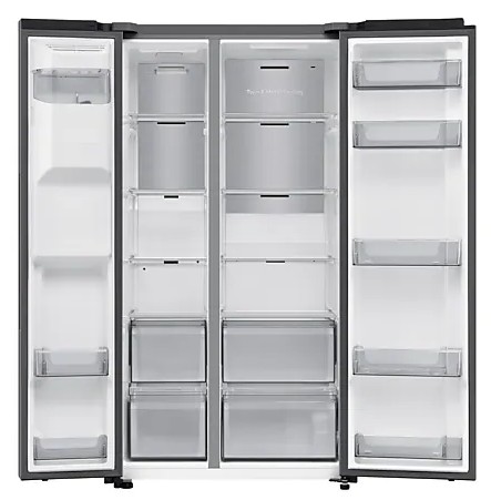 Side/Side + 3 et 4 portes Samsung RS70F66KCT/energieklasse C/inox detail 1