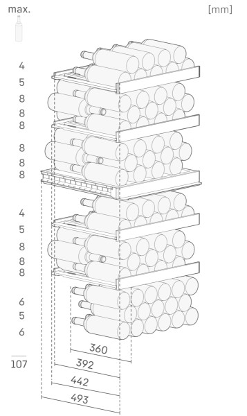 Cave à vin Liebherr WPSD465220 detail 4