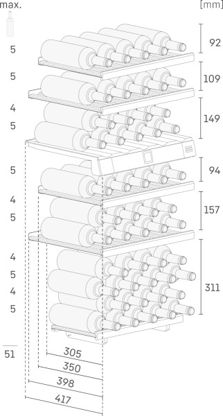 Cave à vin intégrable Liebherr EWTGB238326 detail 6