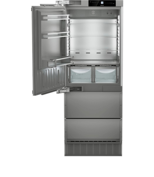 Koelvriescombinaties inbouw Liebherr ECBNE787120617 vooraanzicht