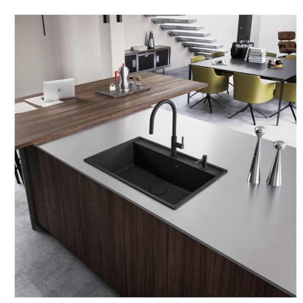 Eéngreepskraan Franke 301996 detail 2