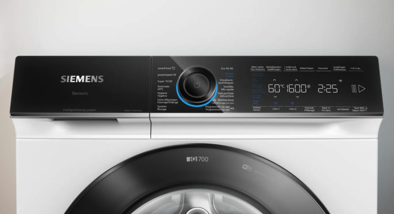 Wasmachine Siemens WG56B2AAFG detail 1