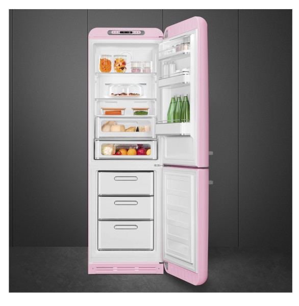 Combiné réfrigérateur/congélateur Smeg FAB32RPK6 detail 1