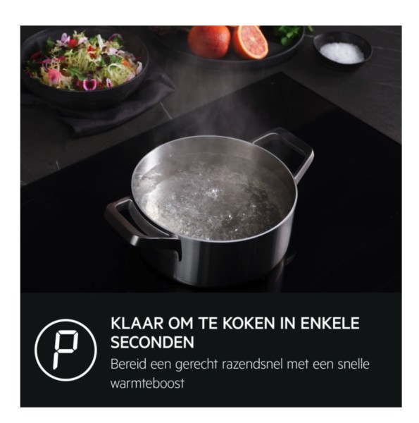 Kookplaat inductie AEG NIK85M30IB detail 1