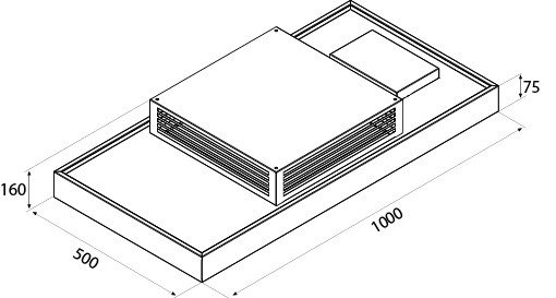 Hotte îlot Airforce EASYFITWH detail 1