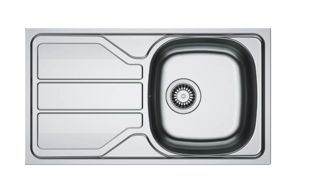 Evier 1 bassin Franke FLX611-78/441 vooraanzicht