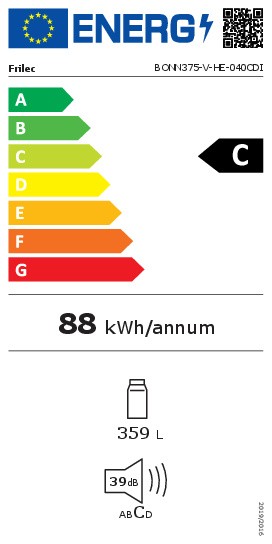 Frigo Frilec BONN375-V-HE-040CDI detail 2