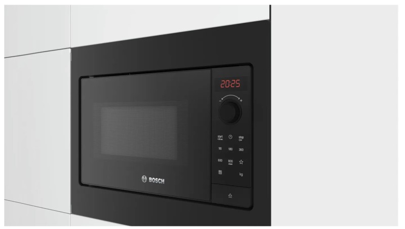 Microgolfoven inbouw zonder grill Bosch BFL523MB4/zwart detail 2