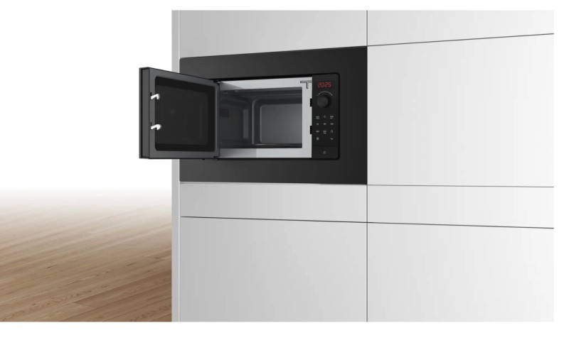 Microgolfoven inbouw zonder grill Bosch BFL623MB4/zwart detail 2