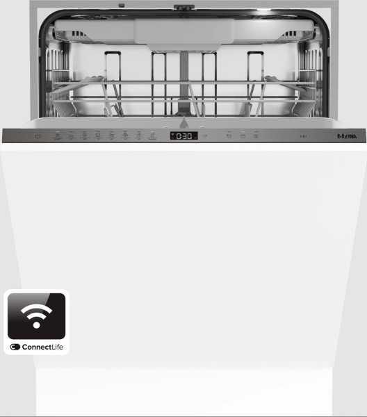 Vaatwasser volledig integreerbaar 60cm Etna/by Atag VW342CP vooraanzicht