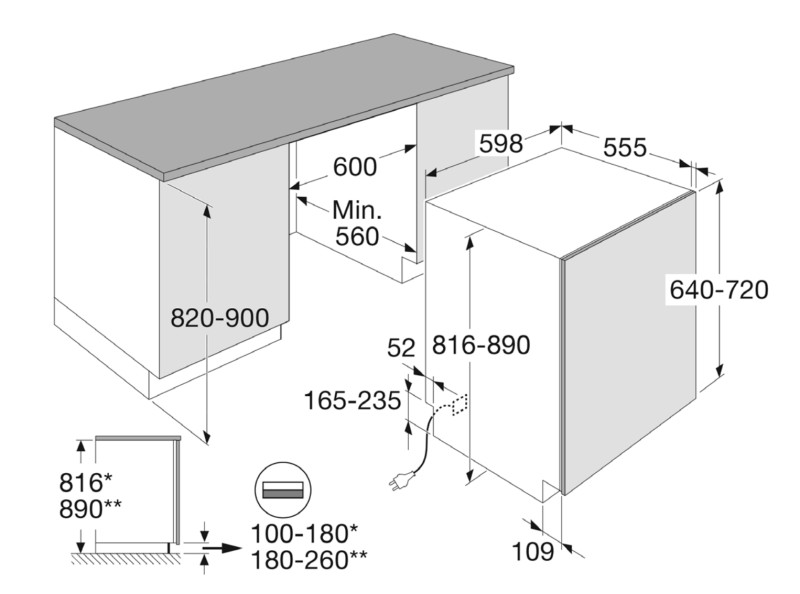 Lave-vaisselle full-intégré 60cm Etna/by Atag VW342CP detail 6