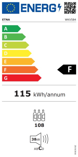 Cave à vin intégrable Etna/by Atag WKV584 detail 9