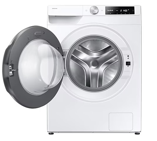 Machine à laver Samsung WW11DG6B85LEU3/zwarte deur detail 1