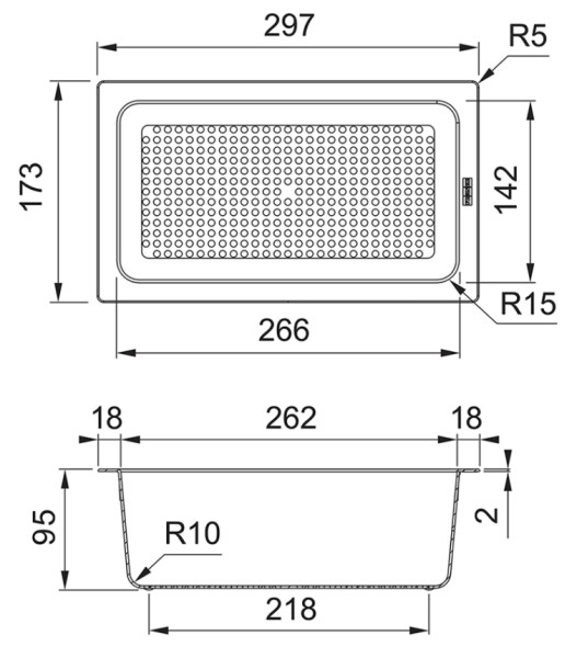 Evier accessoires Franke 300622 detail 2