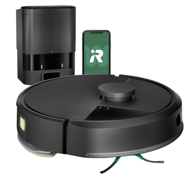 Aspirateurs Robotiques Roomba IRobot Roomba 105 Combo+/Zwart vooraanzicht