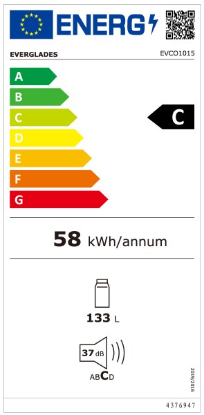 Frigo Everglades EVCO1015 detail 3