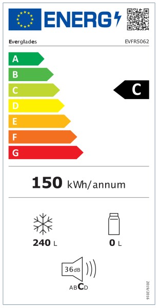 Congélateur Everglades EVFR5062 detail 3