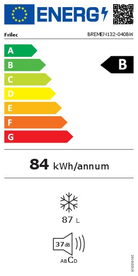 Congélateur Frilec BREMEN132-040BW detail 3
