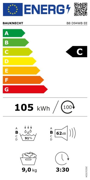 Séchoir Bauknecht B8D94WB detail 4