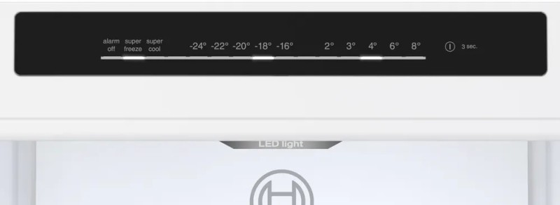 Combiné réfrigérateur/congélateur Bosch KGN362LDF detail 2