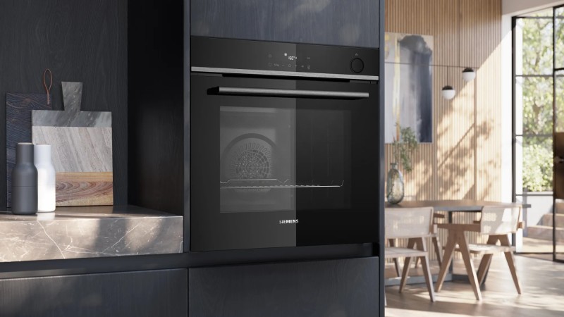 Multifunctie oven Siemens HR572GBS3/zwart detail 4