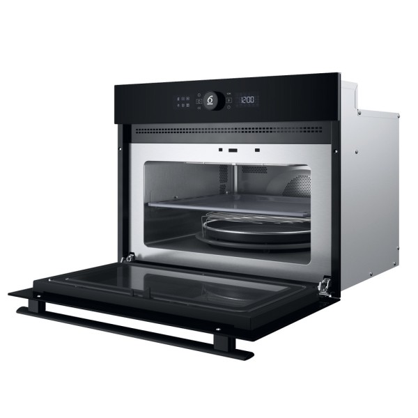 Combi : oven + microgolf Whirlpool WMW47HMB / Zwart detail 2