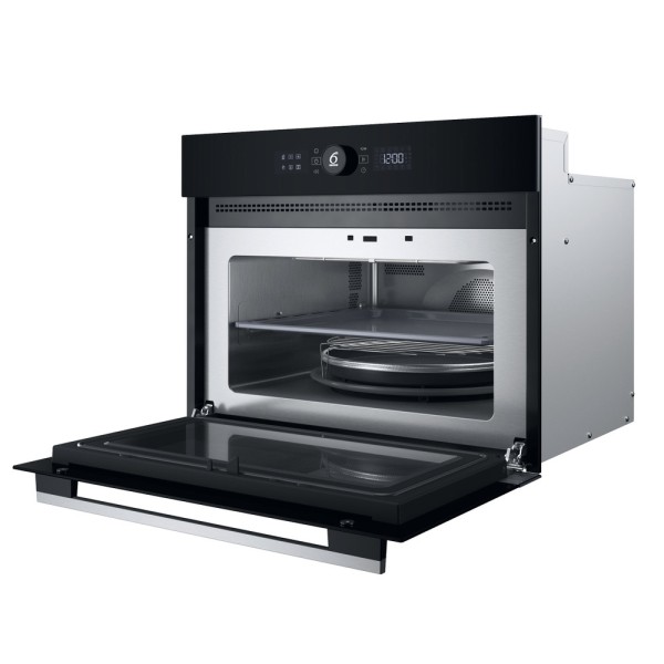 Combi : oven + microgolf Whirlpool WMW57DHMX / Inox detail 2