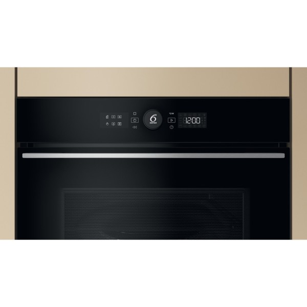 Combi : oven + microgolf Whirlpool WMW57DHMX / Inox detail 3