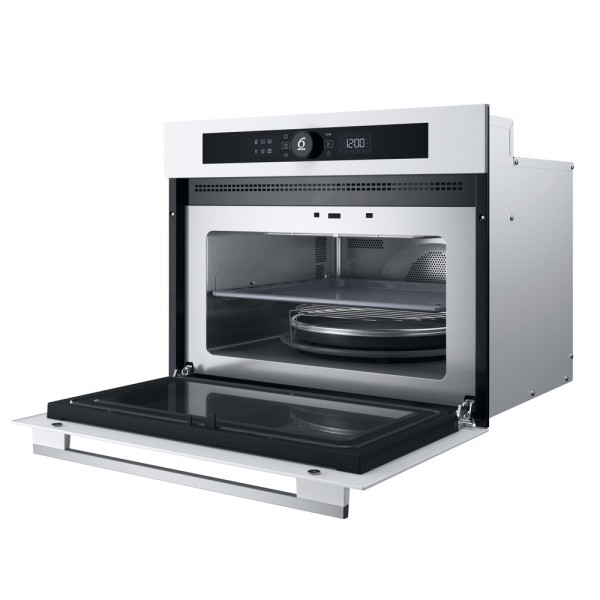 Combi : four + micro-ondes Whirlpool WMW57DHMW / Wit detail 2