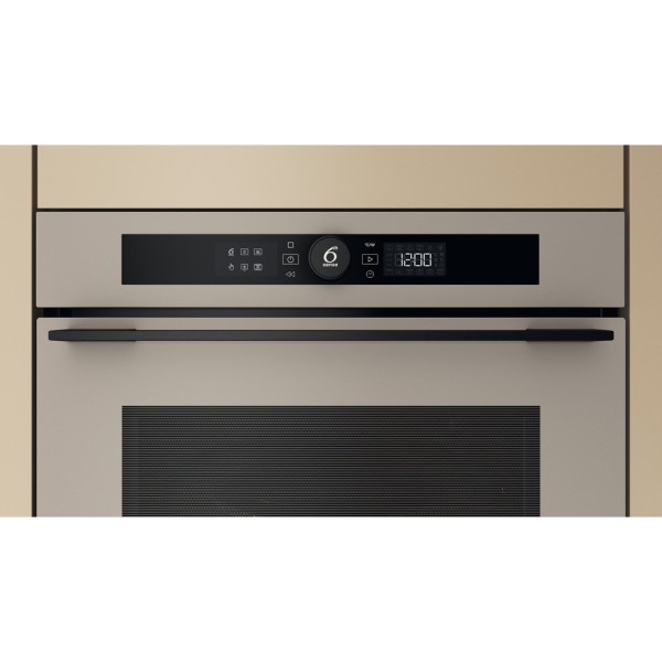 Combi : four + micro-ondes Whirlpool WMW57DHME / Crème detail 3