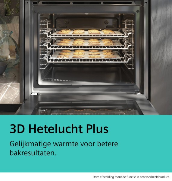 Multifunctie oven Siemens HB578GES7/zwart detail 3