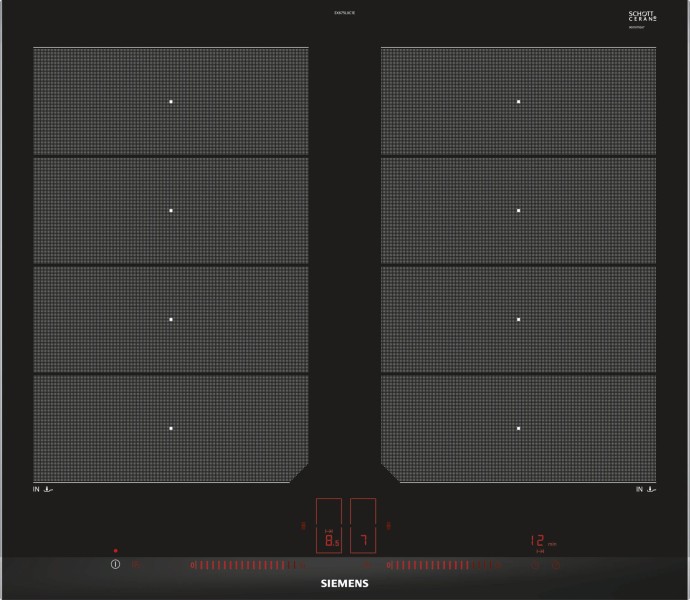 Taque de cuisson induction Siemens EX675LXC1E vooraanzicht