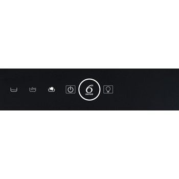 Dampkap wand/schouw Whirlpool AKR7591IX detail 3