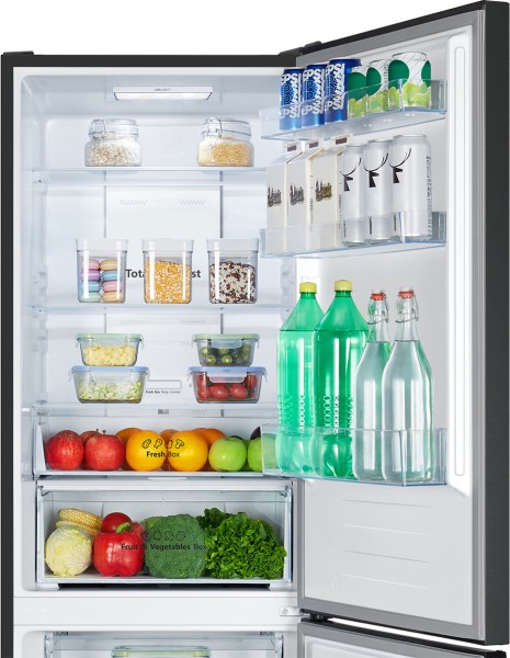 Combiné réfrigérateur/congélateur Etna/by Atag KCV385NZWA/ZWART detail 2