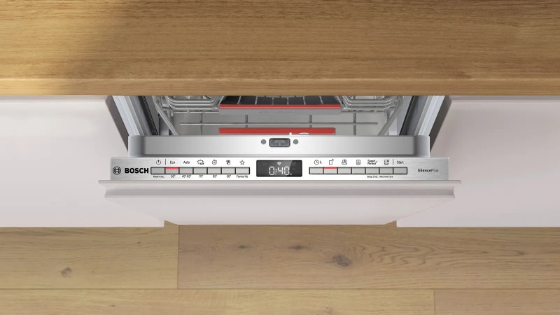 Vaatwasser volledig integreerbaar 45cm Bosch SPV4EMX24E detail 2