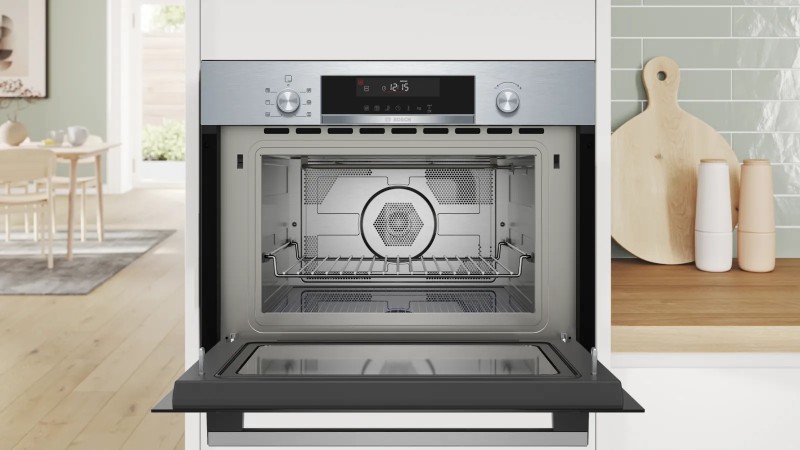 Combi : oven + microgolf Bosch CMA585GS1 detail 4